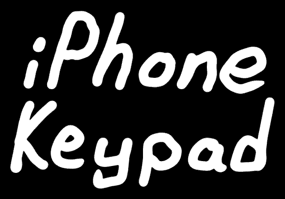 iPhone Keypad